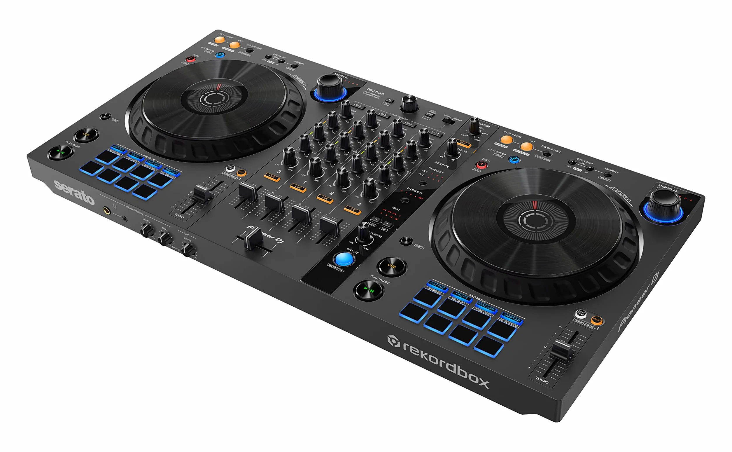 Pioneer DDJ-FLX6-GT Controladora DJ 4 canales