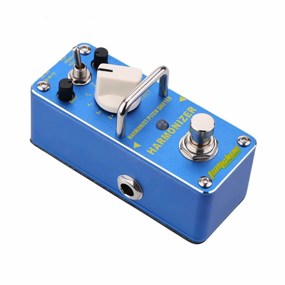 AHAR-3 Harmonizer Harmonist/Pitch Shifter, pedal de efecto de guitarra eléctrica, mini efecto único con True Bypass