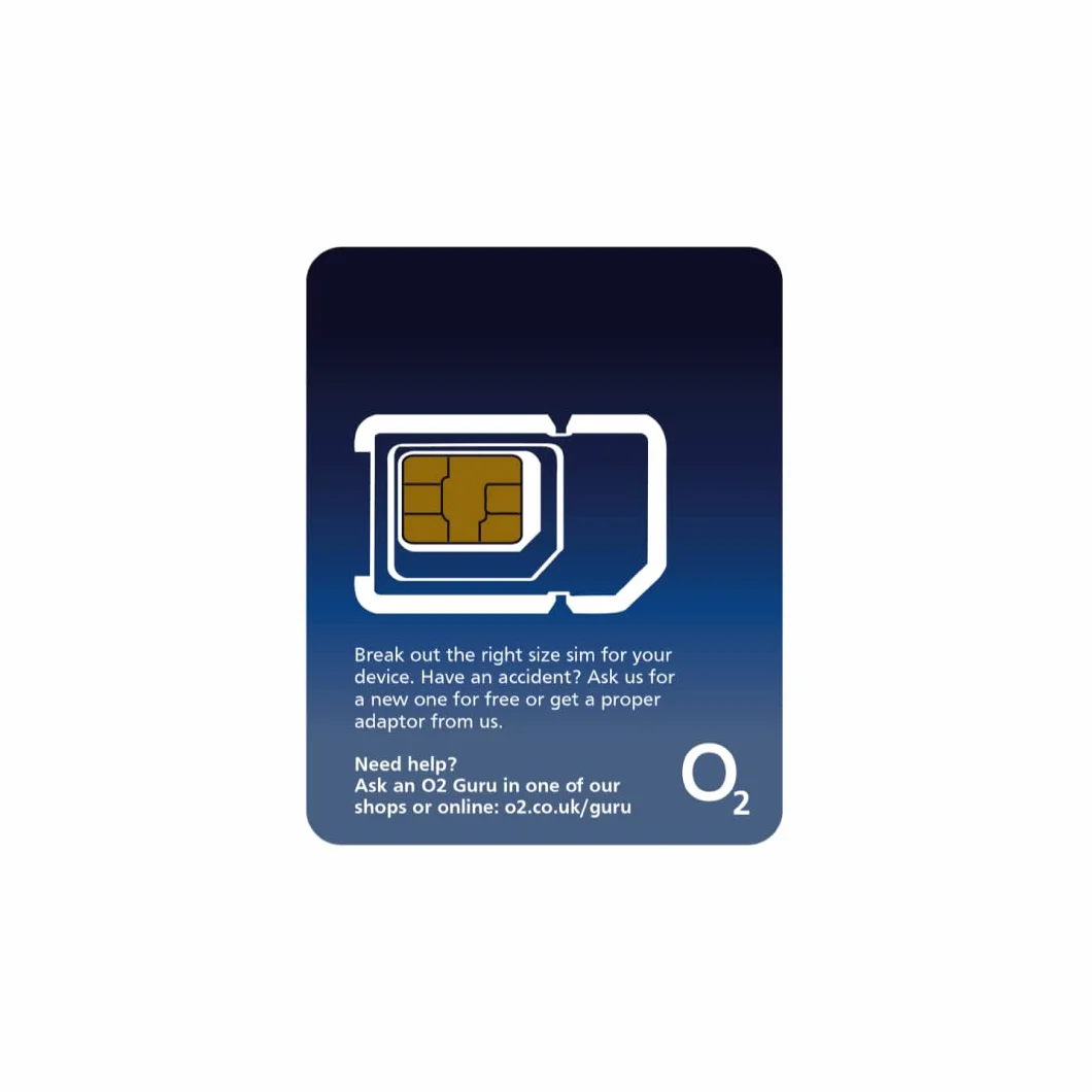 O2 SIM Prepago 30 días ilimitada