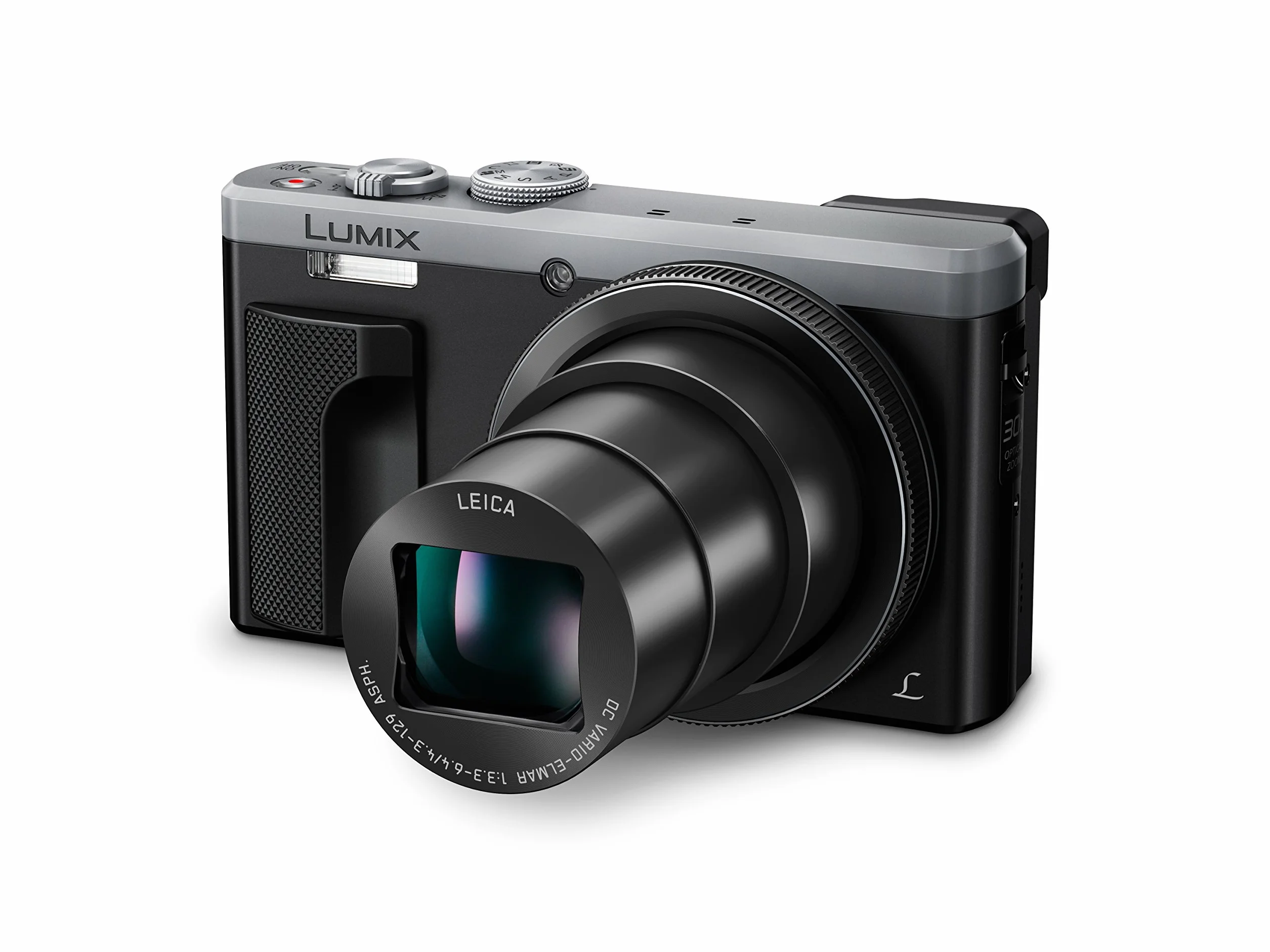 Panasonic LUMIX DMC-TZ80EB-S Cámara Super Zoom Plata Renovada