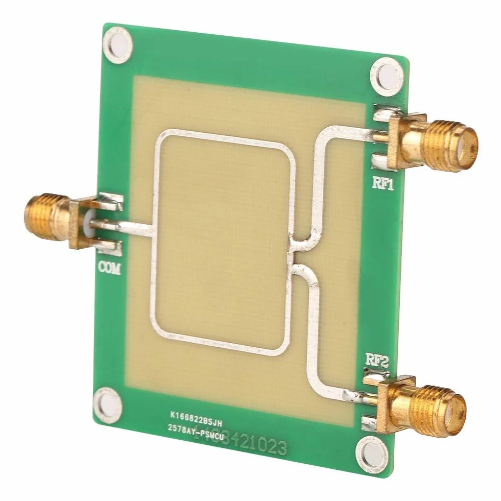 Divisor de Potencia RF Señal 2 Vías 50 Ohm SMA Rango 30-1000MHz Alta Aislamión para Amplificadores y Accesorios de Señal