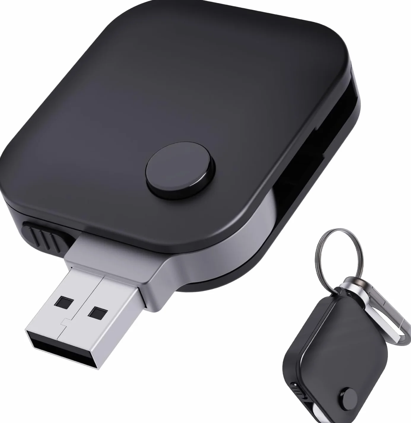 Grabadora de Voz Digital de 128 GB - Grabadora de Audio portátil con cancelación de Ruido, activación de Voz, grabación Ultra Red, reproducción integrada y Recargable a través de USB, Ideal