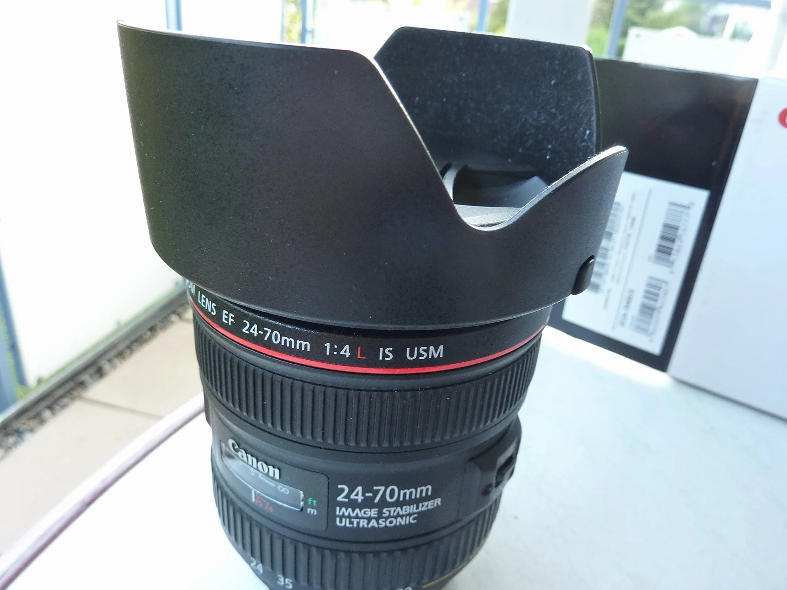 Canon EF 24-70mm f/4L IS USM Objetivo Negro Reacondicionado