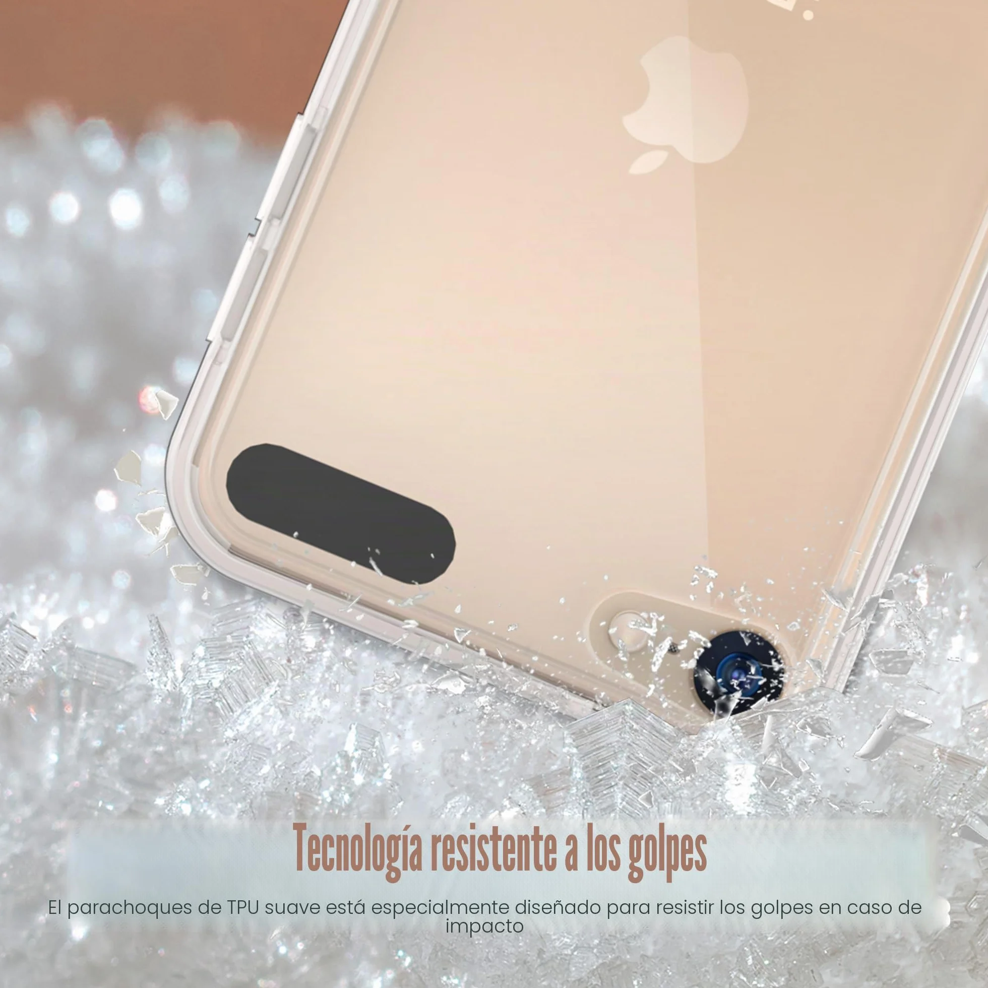ULAK Funda iPod Touch 7, iPod Touch 5/6 Carcasa con 2 películas Protectoras Híbrido Clear Slim Cubierta de la Suave Resistente a Rayones Absorción de Choque Caso para iPod Touch 5/6/7 - Transparente