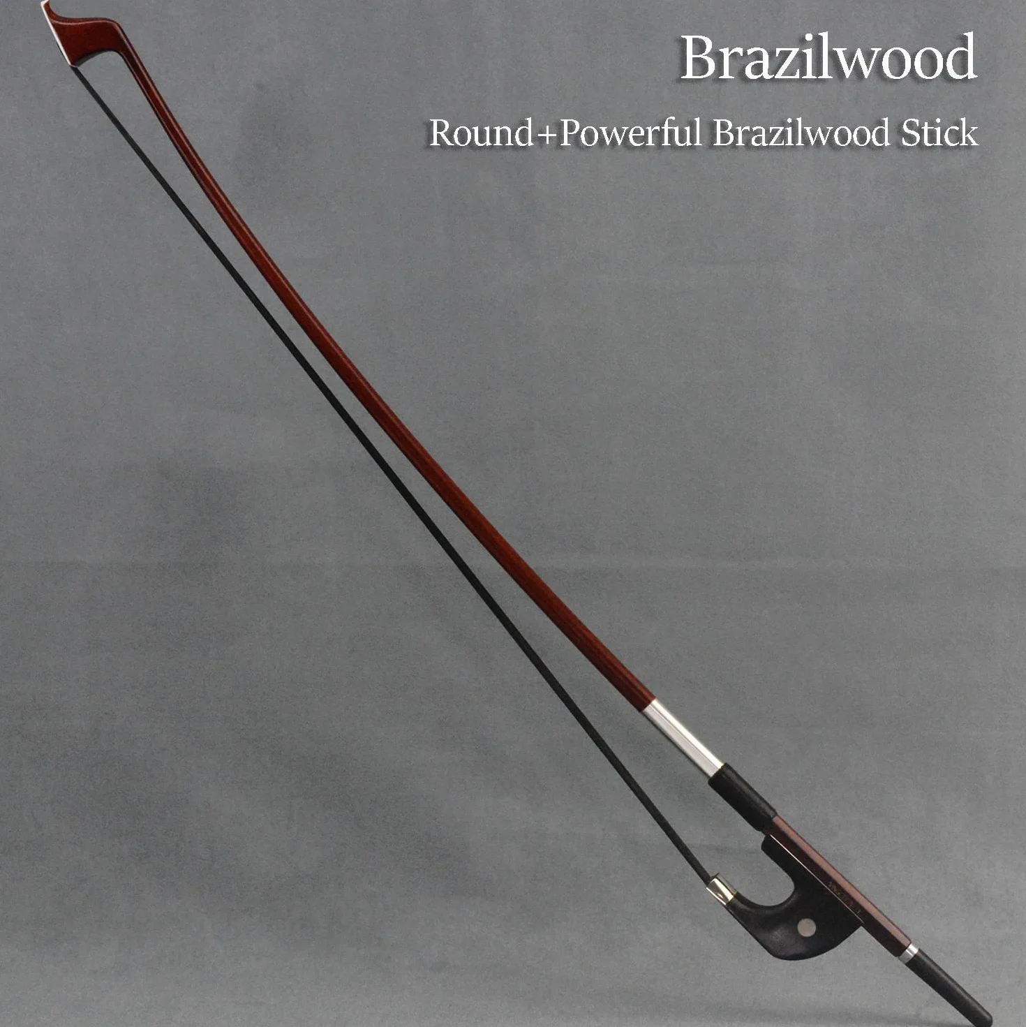 Arco Contrabajo Vertical Madera de Brasil Modelo Alemán 1/4 Tamaño 70cm