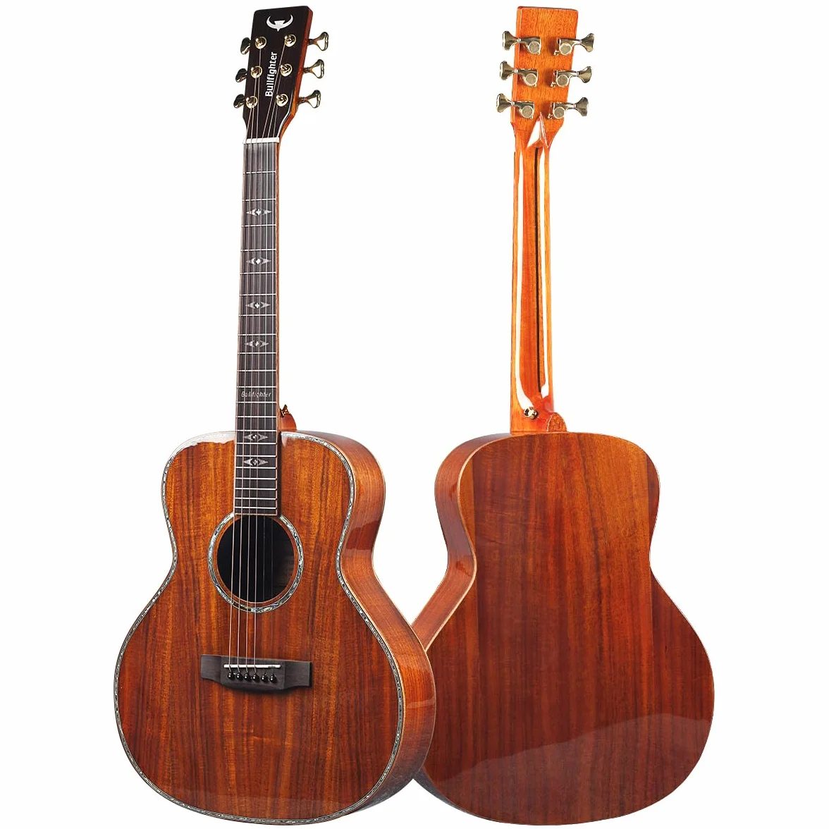 Kit de guitarra acústica de 41 pulgadas para principiantes, guitarras folk pop para niños y adultos, kit de guitarra acústica con funda, correa, afinador, cuerda, púas