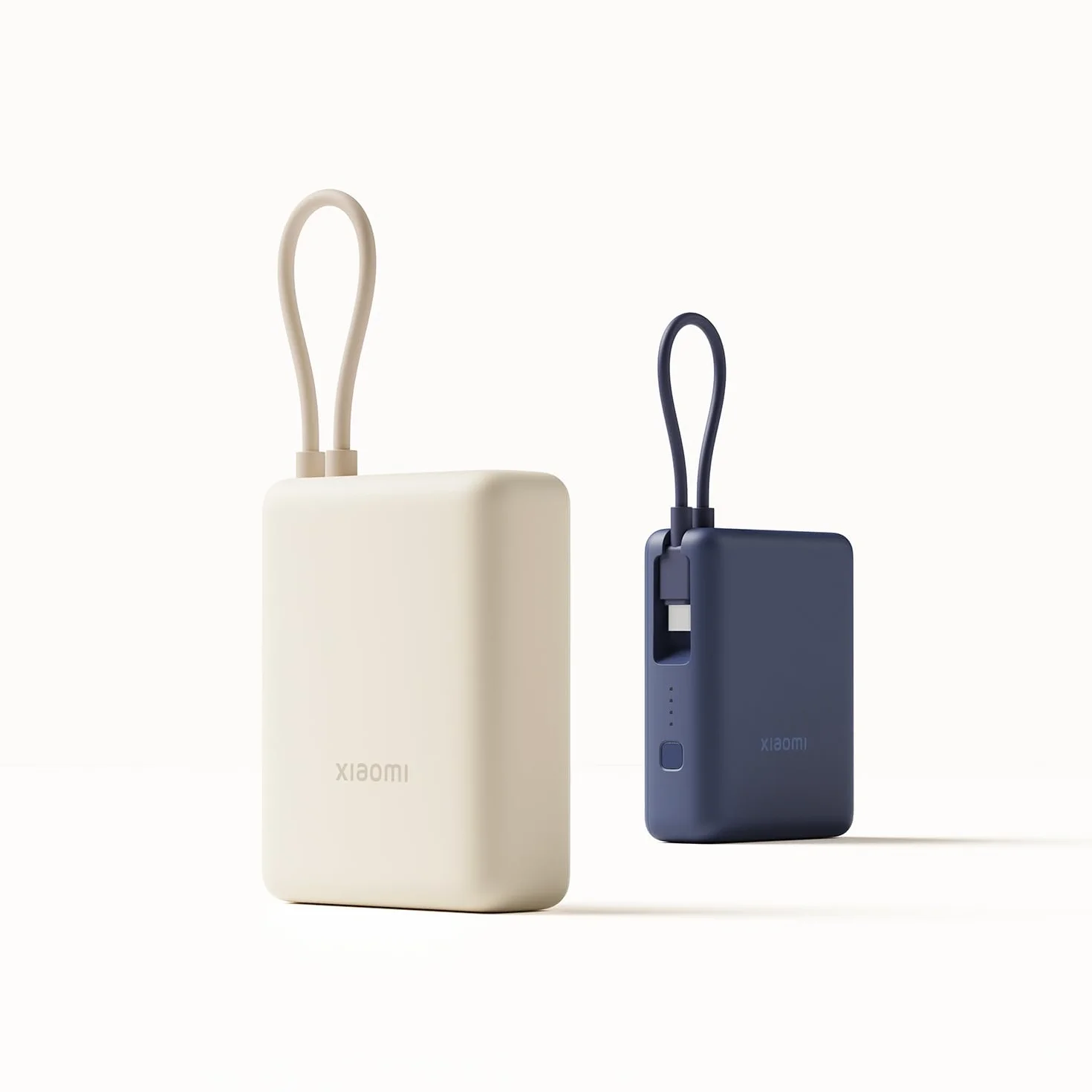 Xiaomi Power Bank 33W 10000mAh (Integrated Cable) Ice Blue 3 Puertos Carga Rápida