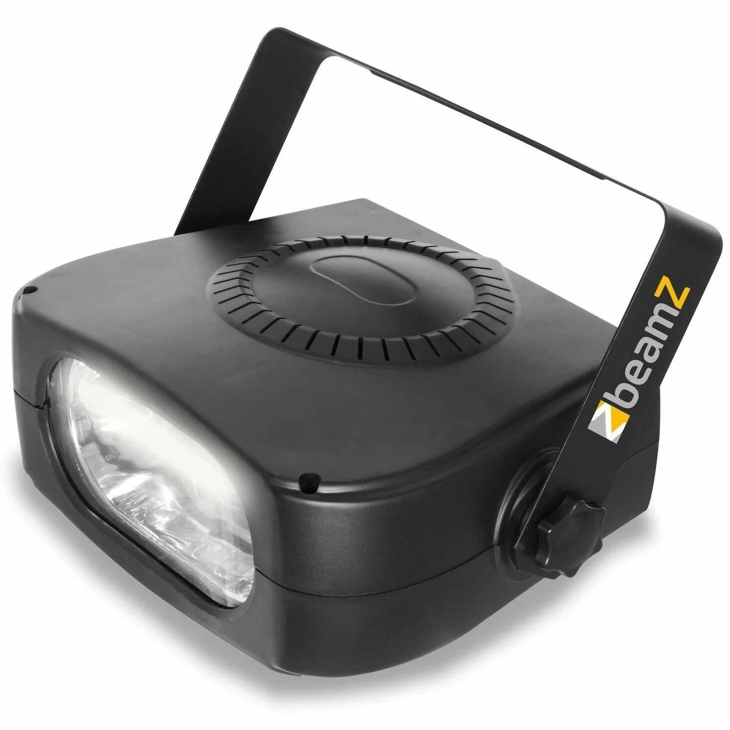 BeamZ Estroboscopio 150W - Flash de alta intensidad con ajuste manual de velocidad, diseño compacto y soporte de montaje, ideal para discotecas bares escenarios e iluminación profesional