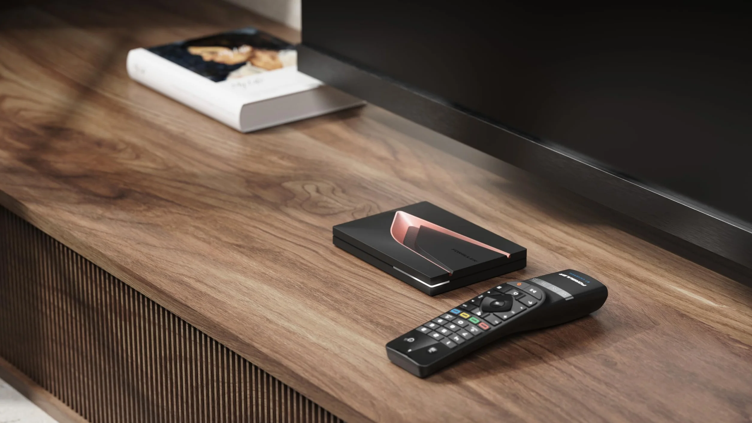 Formuler Z12 Ultra - Reproductor multimedia de transmisión 4K, Android 12, Dolby Vision, Dolby Atmos, HDR10+, Gigabit LAN, WiFi 6E, 4 GB de RAM, 128 GB ROM, control remoto de voz con retroiluminación