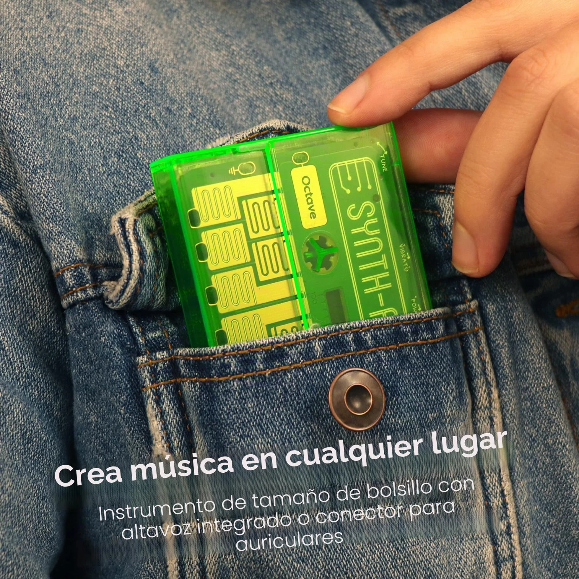 MicroKits Synth-a-Sette: crea tu propio teclado Banana con este sintetizador analógico de tamaño casete, SN1-KIT