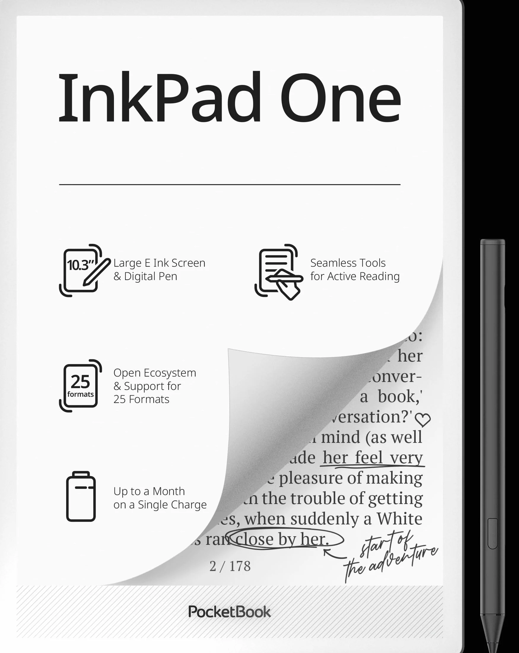 Pocketbook InkPad One E-Reader Czytnik