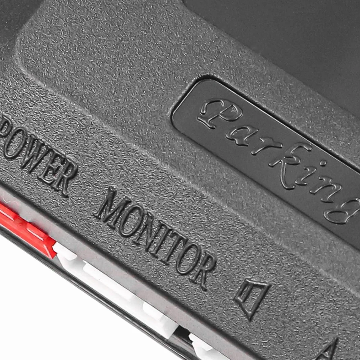 Sensor de Aparcamiento Negro con 4 sensores Sistema de Radar de Marcha atrás para Coche Alarma zumbadora