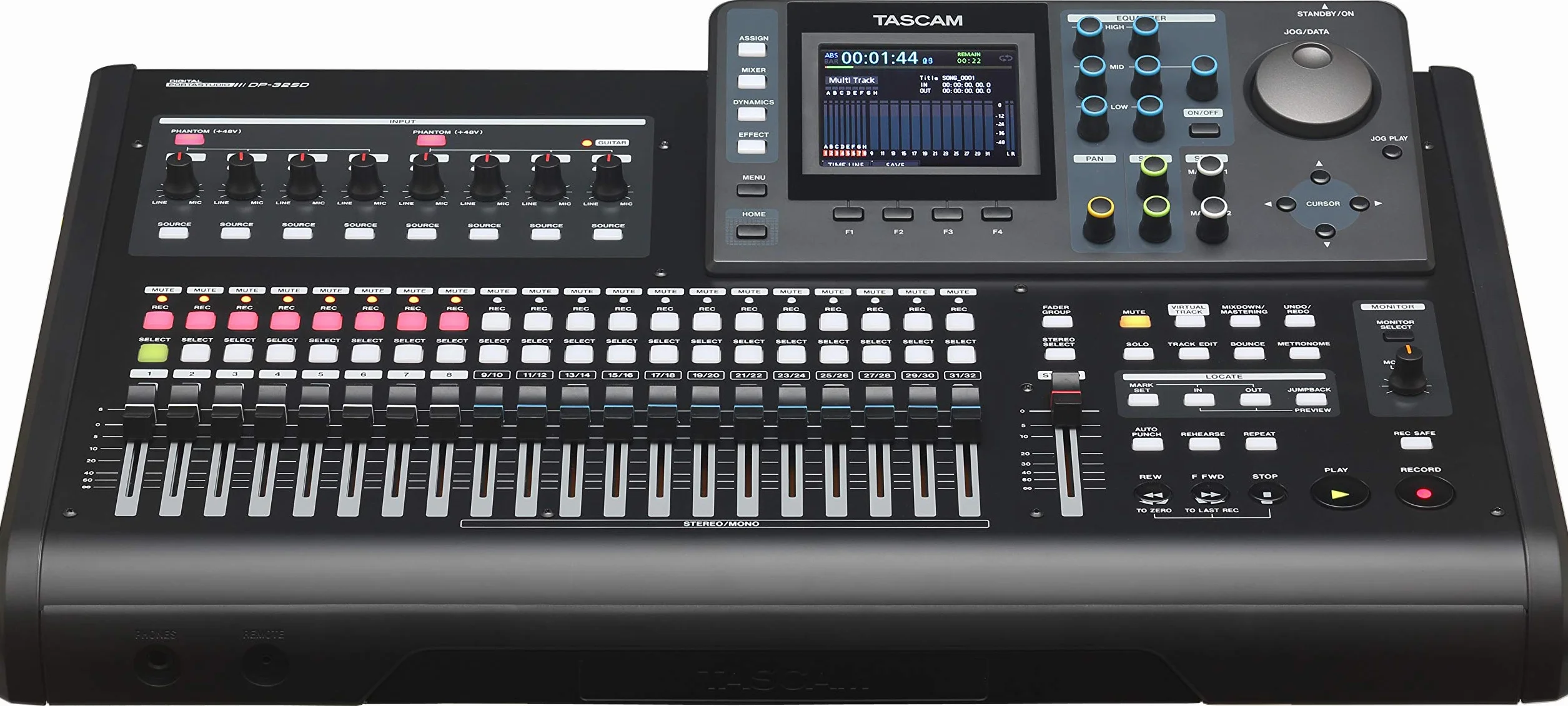 Tascam DP-32SD – Portastudio digital de 32 pistas
