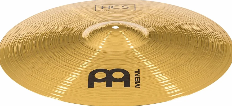 Meinl Cymbals HCS Plato Crash-Ride de 18 pulgadas (45,72cm) Platillos de Batería – Latón, Acabado Tradicional (HCS18CR)