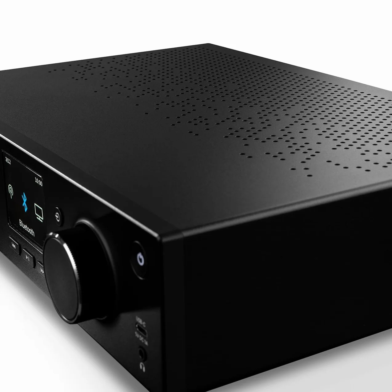 Teufel Ultima 20 KOMBO 3 SE - Cadena HiFi Estéreo con Bluetooth y CD, Potente, LAN, WiFi, Radio Digital DAB+, USB, Sistema de 3 Vías, Música, Películas, Juegos (Negro)