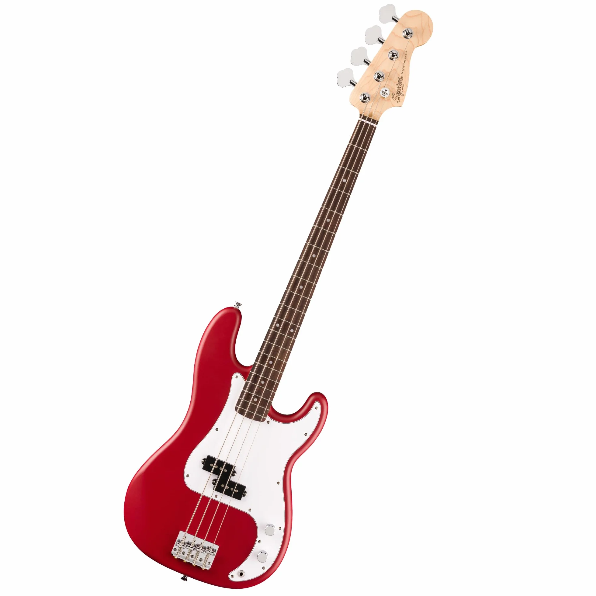 Fender Squier Debut Series Precision Bass Guitarra Bajo, Guitarra para Principiantes, con 2 Años de Garantía, Rojo Dakota