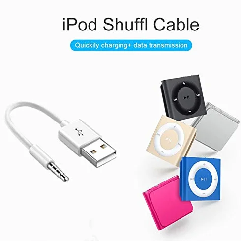 Osmond Adecuado para SHUFFle Cable de Datos USB Mp3 Soporte 3, 4, 5, 6 7 º Generación Del Cargador, 377015