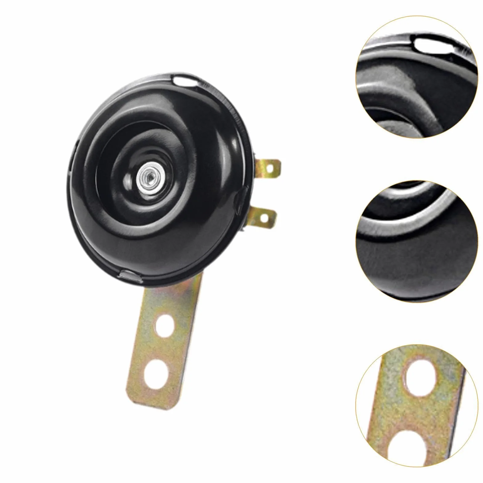 F Fityle Bocina para motocicleta eléctrica, altavoz compacto y resistente para scooters, 12v