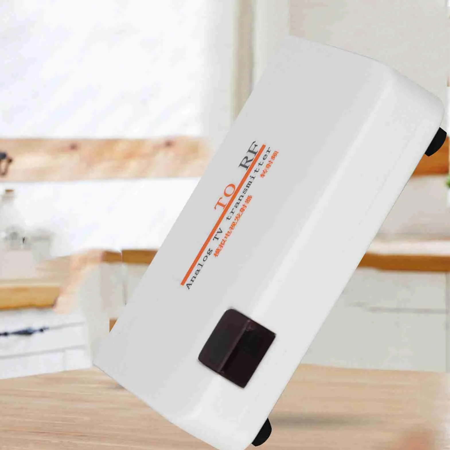 ASHATA HDMI a Coax RF Converter Modulator para TV, HDMI a RF Coaxial Converter Adapter Box con Control Remoto, Soporte 480I/480P/576I/576P/720P/720I/1080I/1080P (100-240V)(UE)