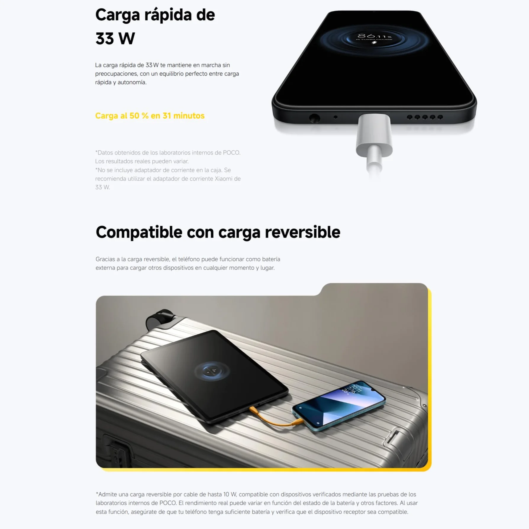 Xiaomi POCO C85 Smartphone 8+256GB Cámara Dual 50MP AI Pantalla 6,9" Octa-Core Carga Rápida 33W 6000mAh Verde