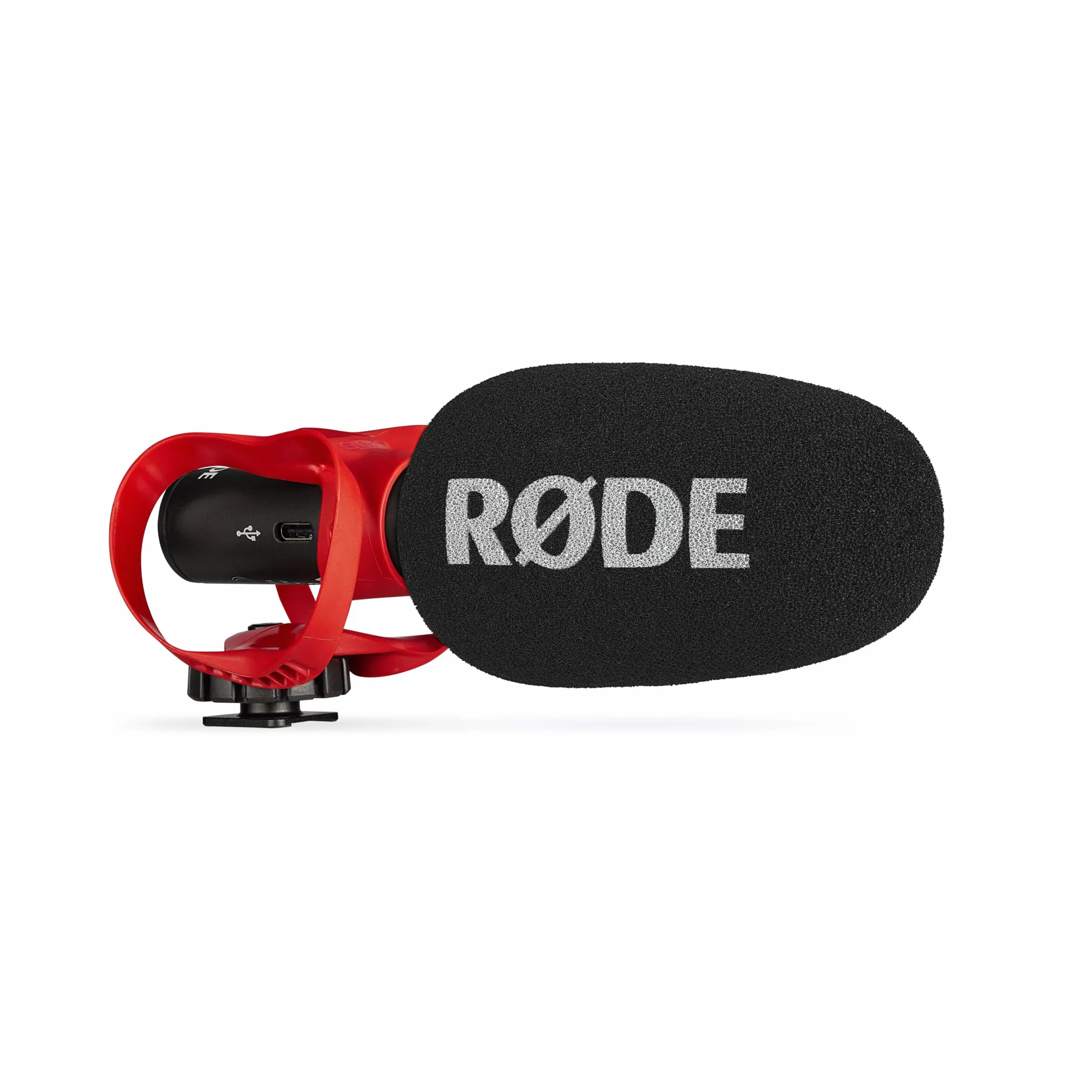 RØDE VideoMic GO II micrófono de cañón ultracompacto para cámara, con Salidas de 3,5 mm y USB, Ideal para grabación de Video, creación de Contenido, podcasts y videollamadas