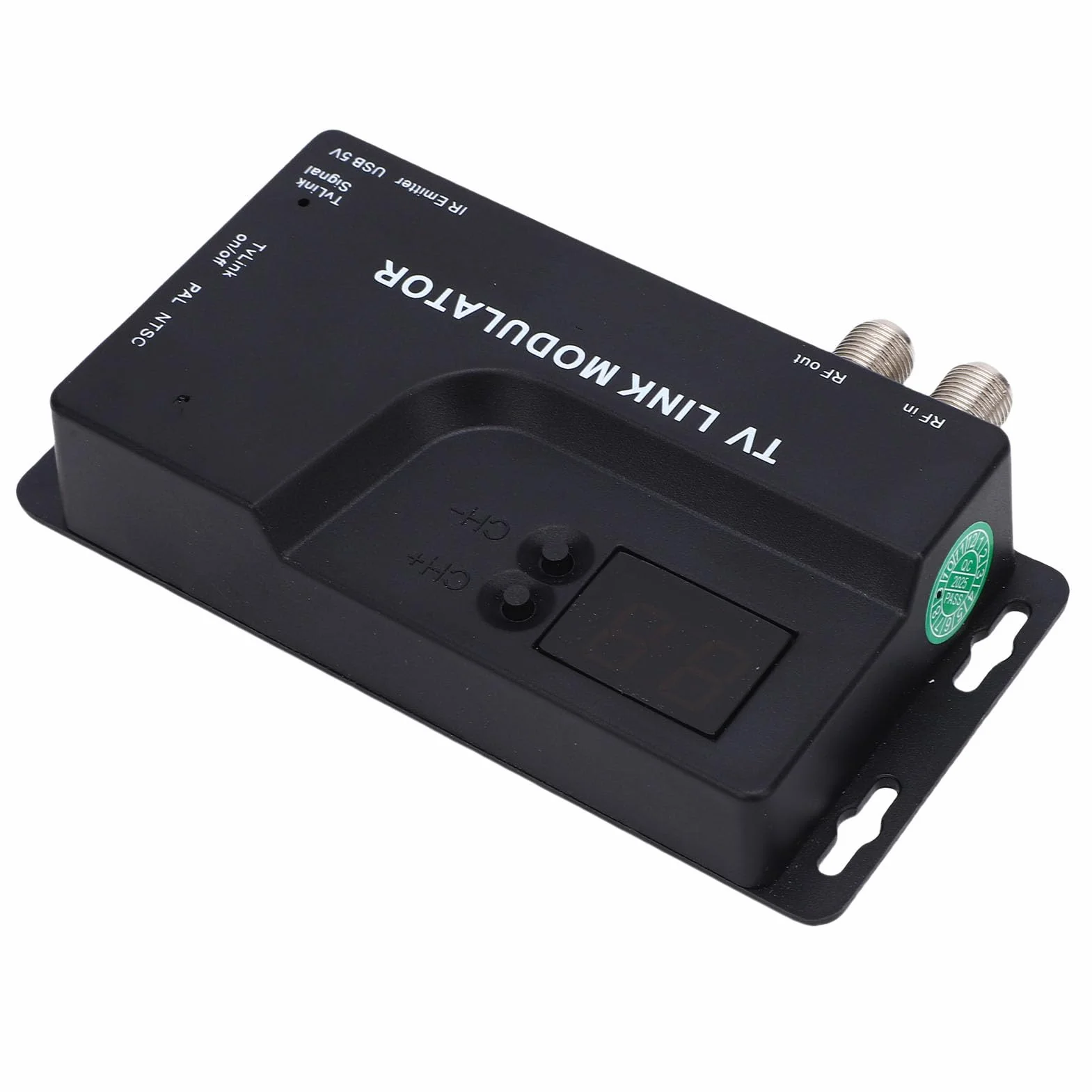 Modulador HDMI a RF, Convertidor HDMI a Coaxial 1080P, Modulador de TV NTSC/PAL VHF UHF para Televisores Antiguos, Decodificador, Consola de Juegos, Transferencia de Señal de