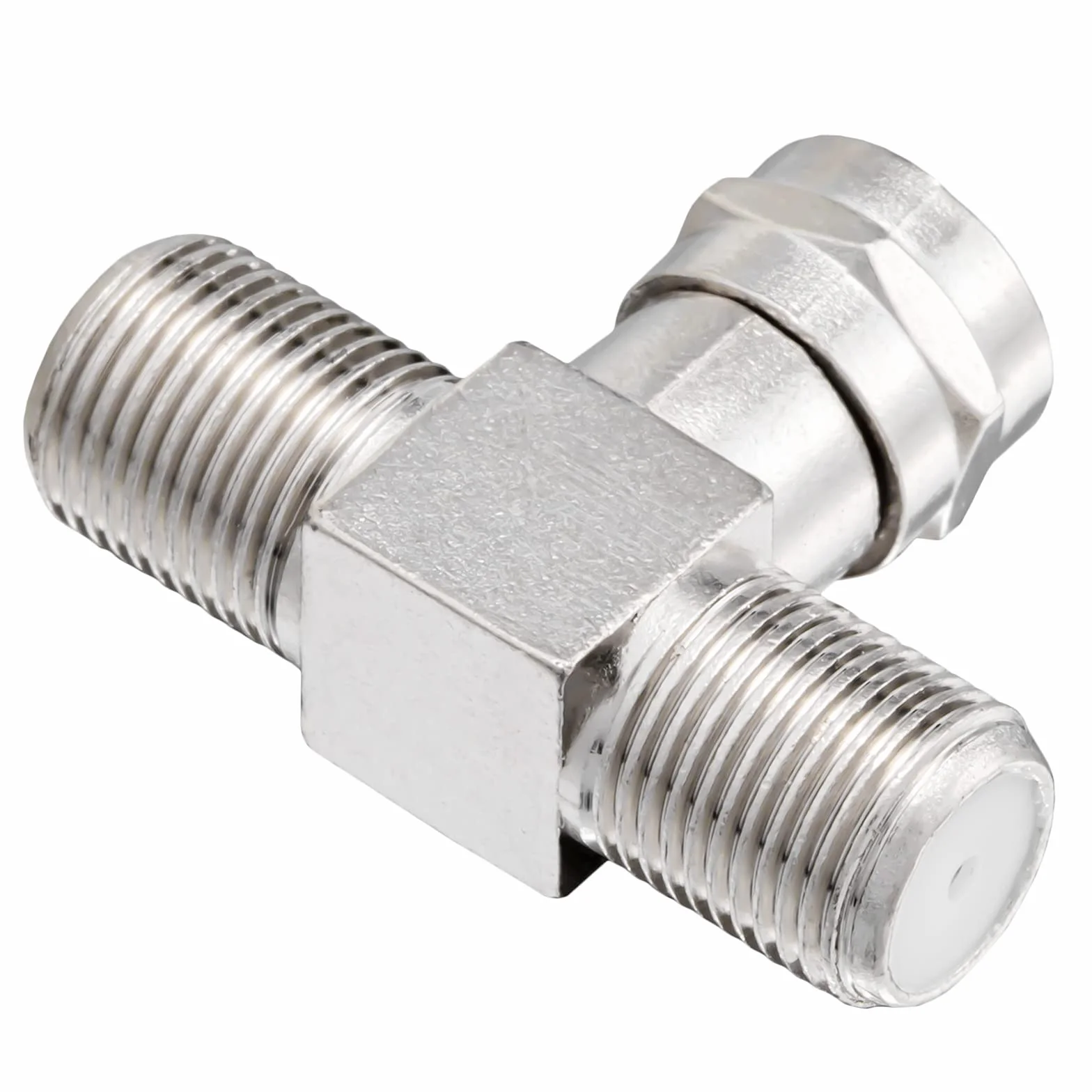 HB-DIGITAL Divisor de TV Sat-BK, distribuidor de cable en T, 2 vías, 2 vías, 5-2400 MHz, digital y analógico, satélite DVB-S2, FM FM, televisión por cable, DVB-C, adaptador de antena, 2 conectores F