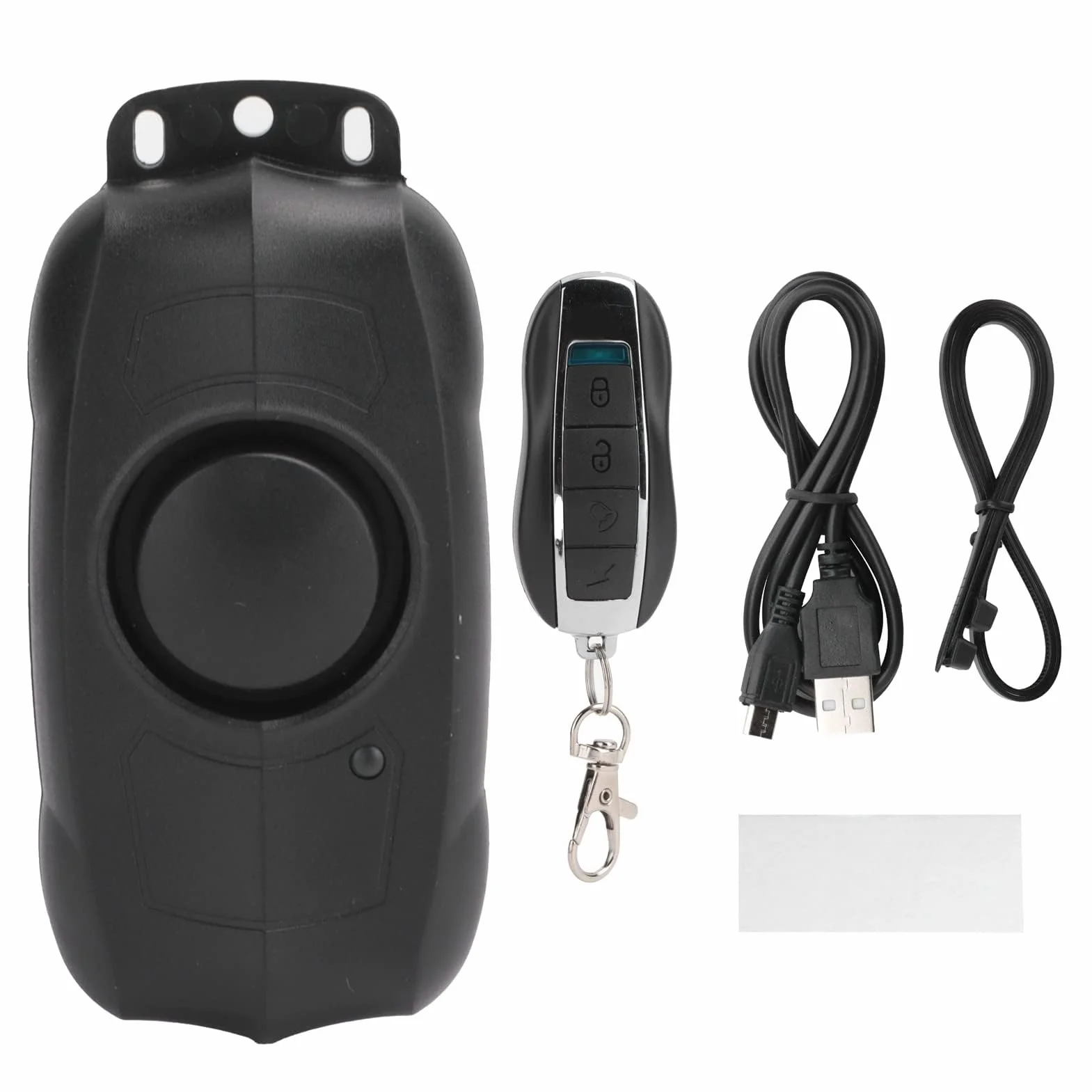 Alarma de Bicicleta de 150 DB con Control Remoto, Sensor de Movimiento de Vibración Inalámbrico, Alarma de Motocicleta Impermeable para Bicicleta, Bicicleta Eléctrica, Motocicleta