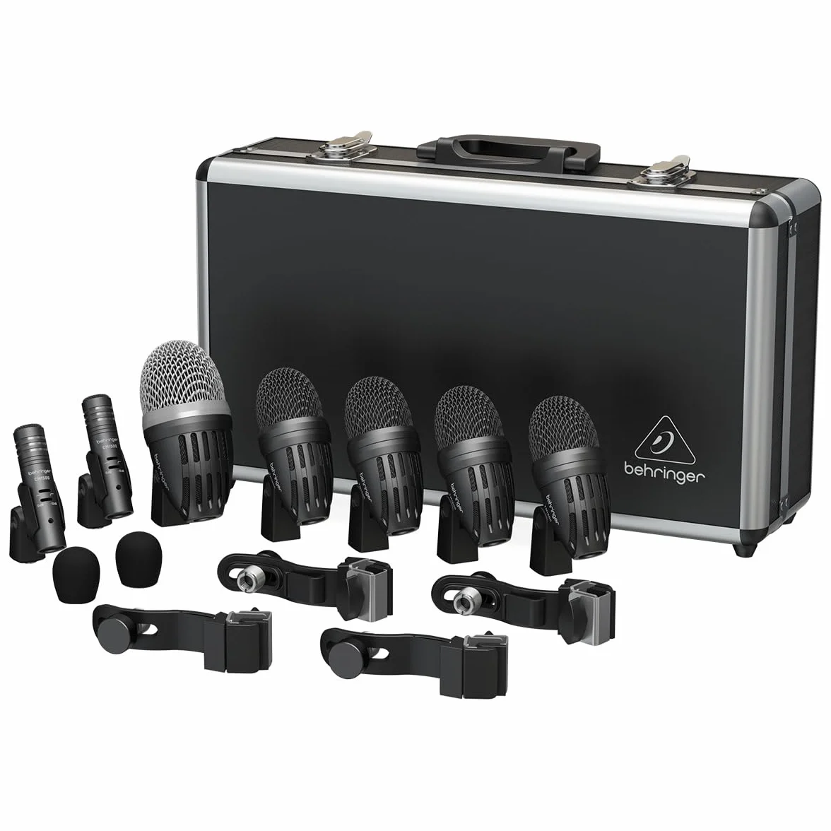 Behringer BC1500 Juego De Micrófono Prémium De 7 Piezas Para Batería Para Usos En Estudio Y En Directo