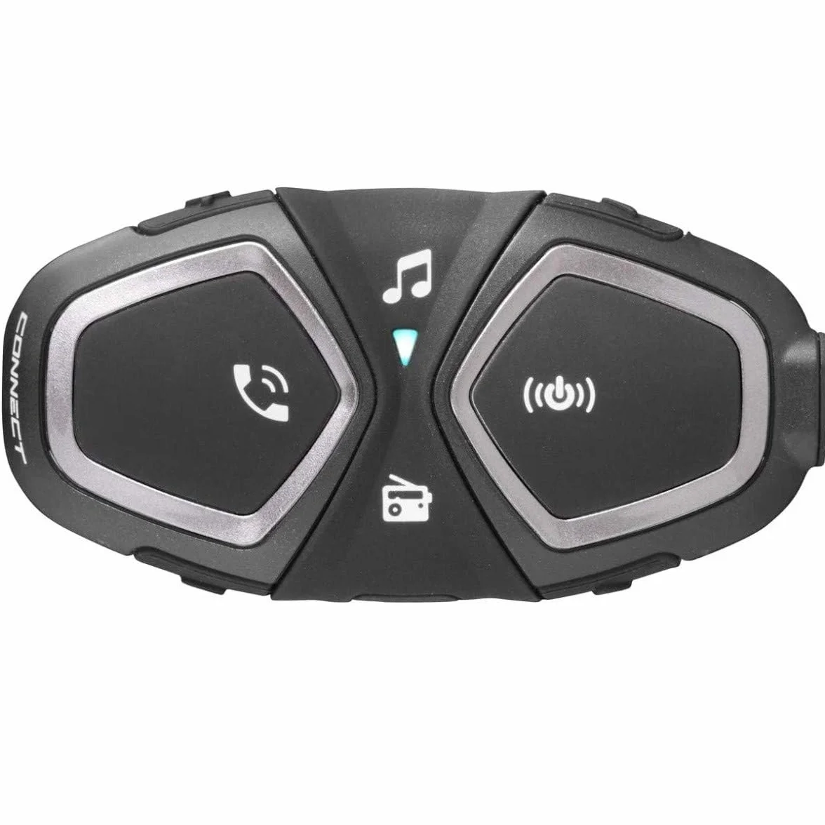 INTERPHONE Connect HD – Intercomunicador para Casco de Moto, estéreo, Alta fidelidad, 40 mm, Uso piloto – piloto, Distancia 300 m, autonomía 12 Horas, Radio, GPS, TFT, Impermeable IPX67