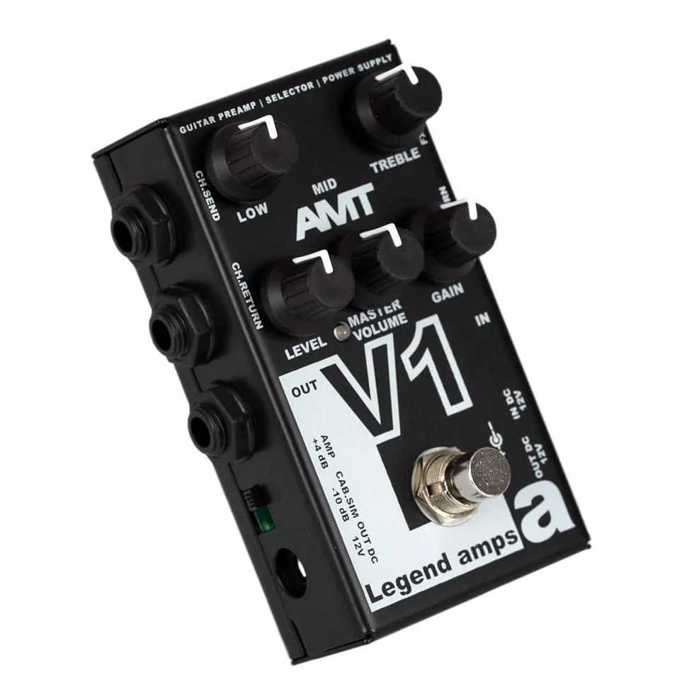 AMT V1-1 - Preamplificador de guitarra JFET con cab.sim (VOX emulate)
