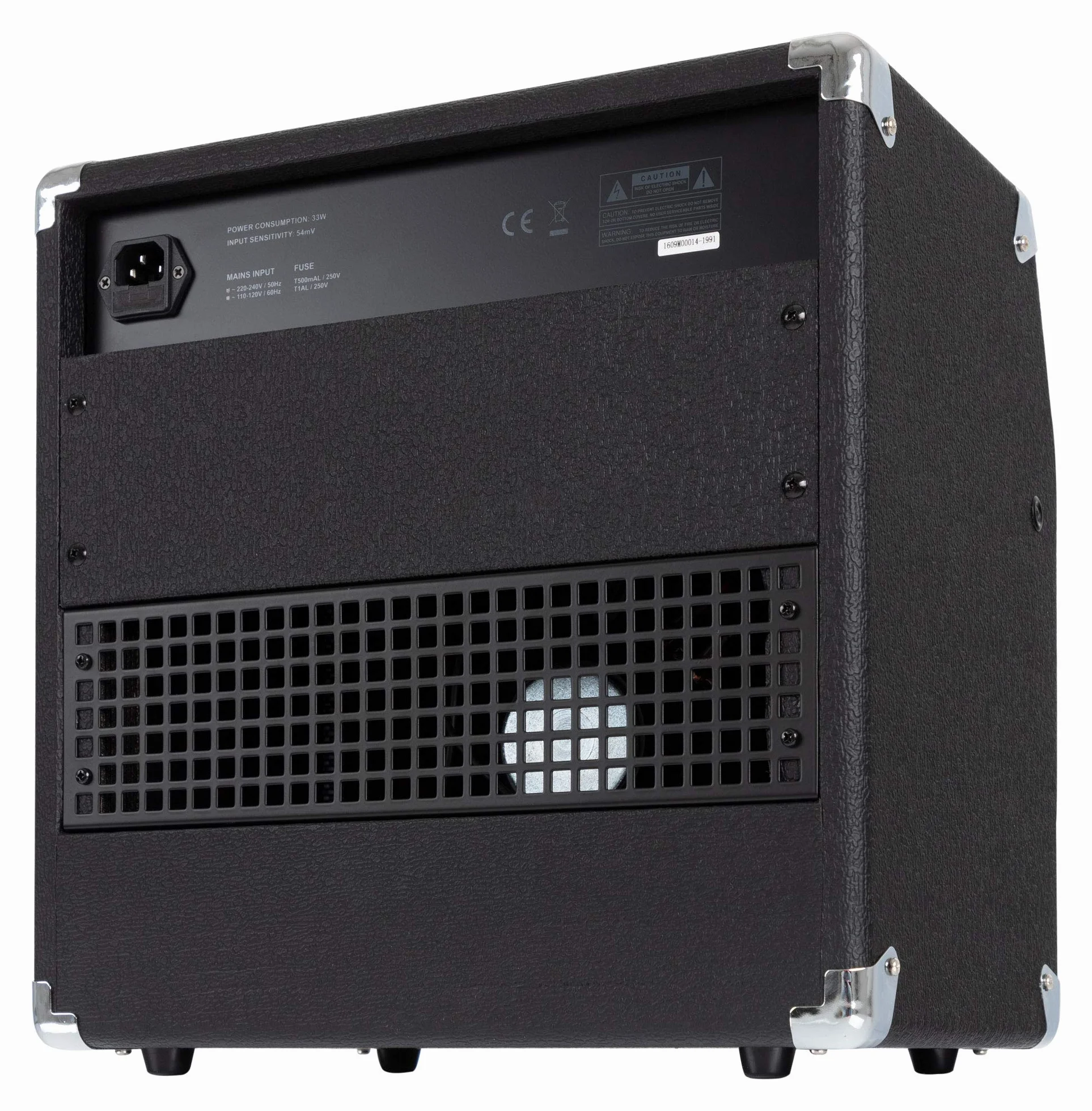 Combo de Guitarra Classic Cantabile SG200R - Amplificador de 20 vatios (RMS) - Altavoz de 8" - 2 Canales (Clean y Overdrive) - Reverberación de muelles Ajustable