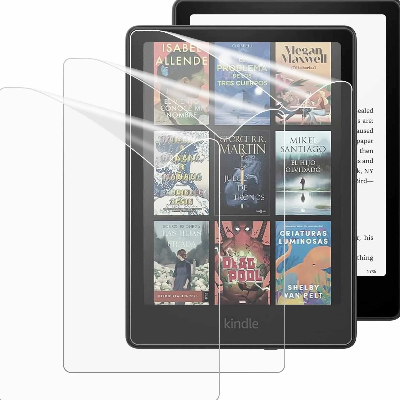 MoKo 3 Piezas Protector Pantalla Antirreflejos Mate para Kindle Paperwhite 12ª Generación 2026/2025, Kindle Colorsoft 2025/2024