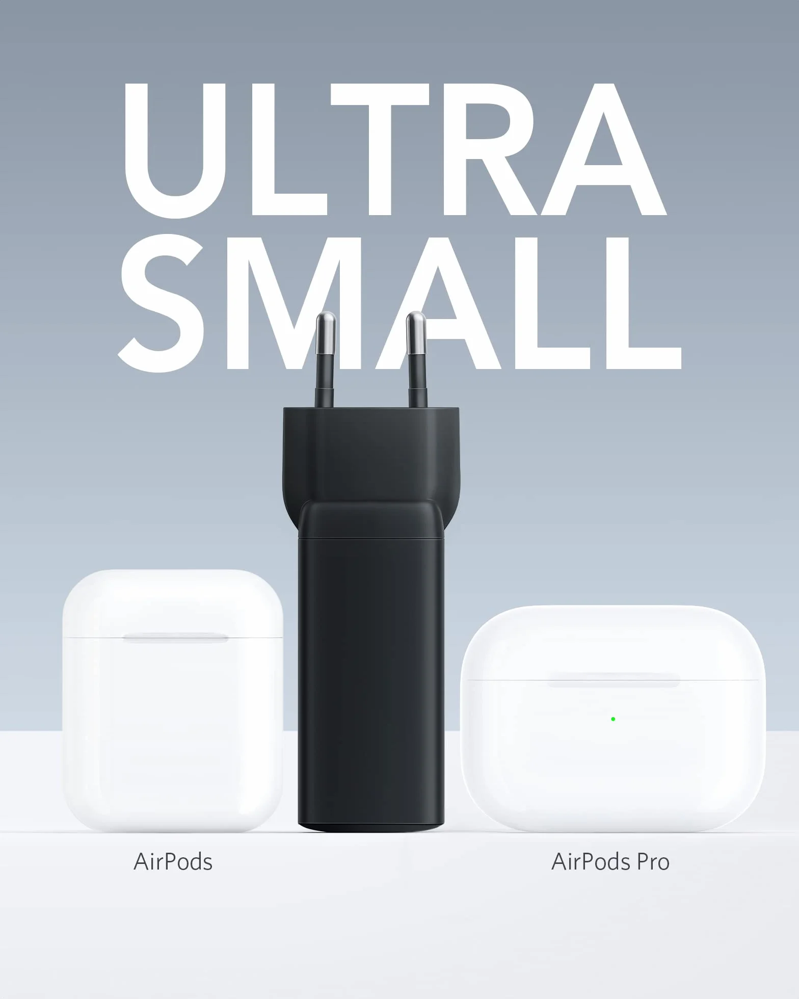 Anker Cargador USB C 65W Nano II 3 Puertos PPS para MacBook Pro iPad Pro Steam Galaxy S20 DELL XPS 13