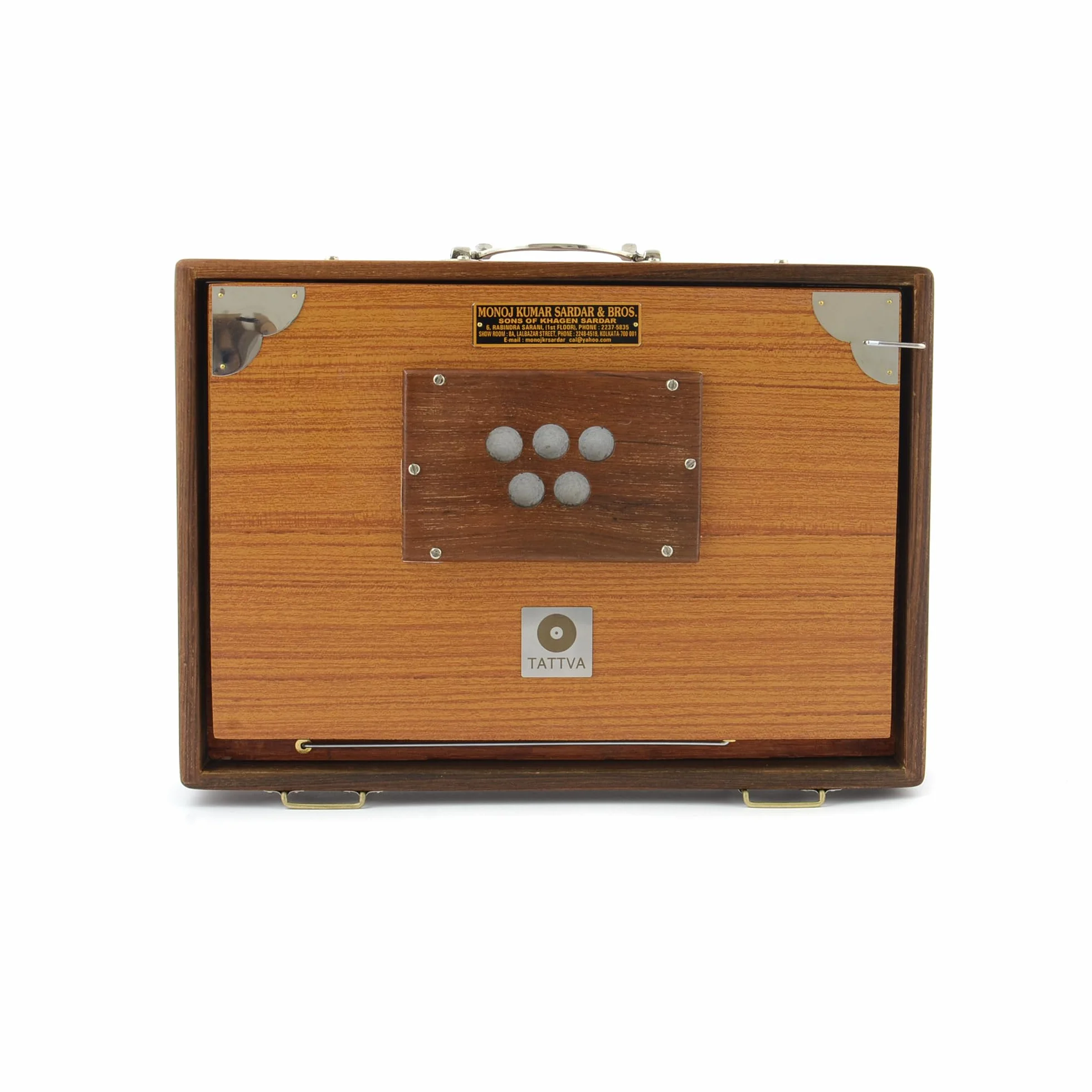 TATTVA "Professional" - Caja de cortesía (tamaño mediano, con sonido largo, C-C, 440 Hz, 13 paradas, PALITANA Premium Reeds – Testado y probado! – Aduana con envío de prime