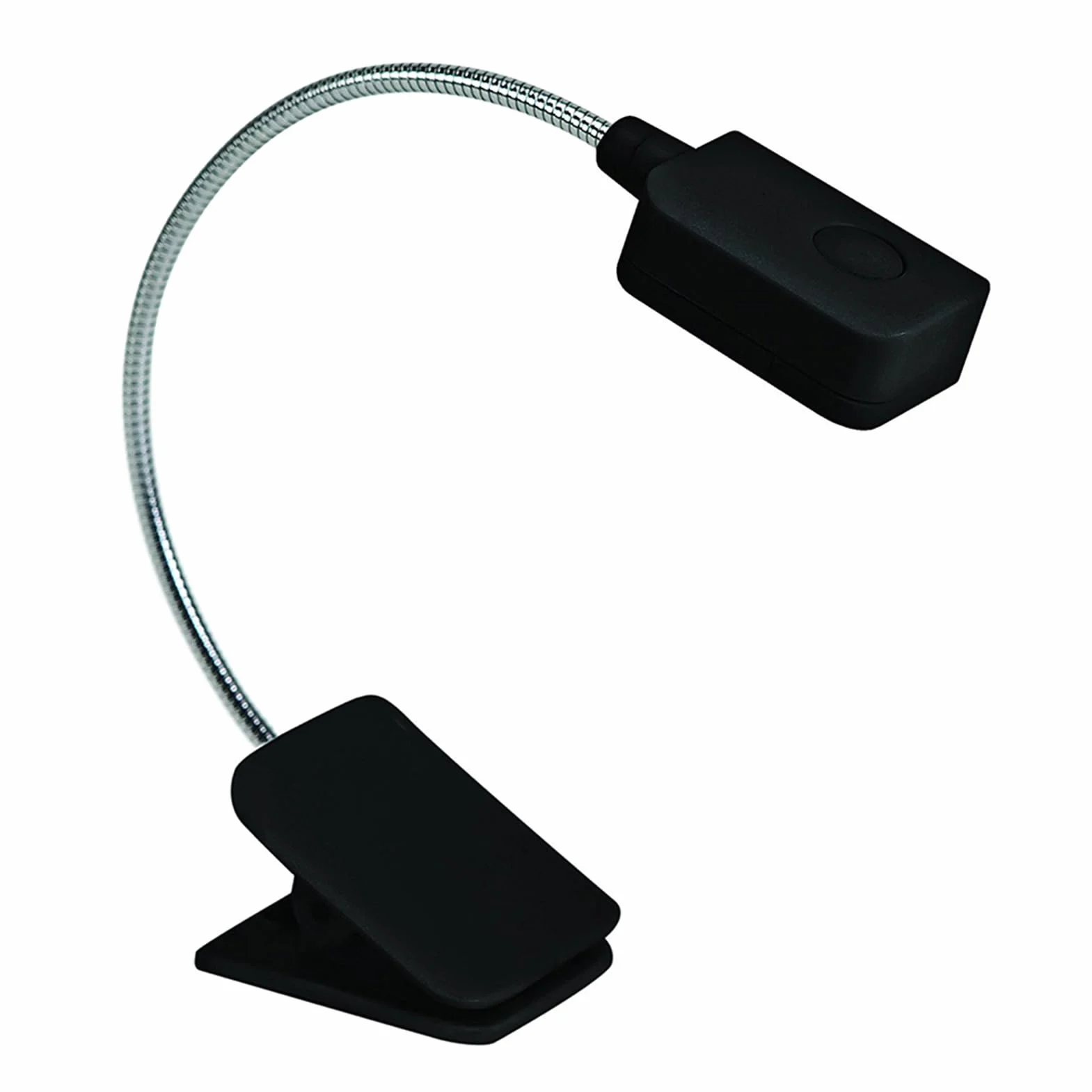 Lámpara de lectura LED flexible con clip para Amazon Kindle E-Reader Kobo (negro)