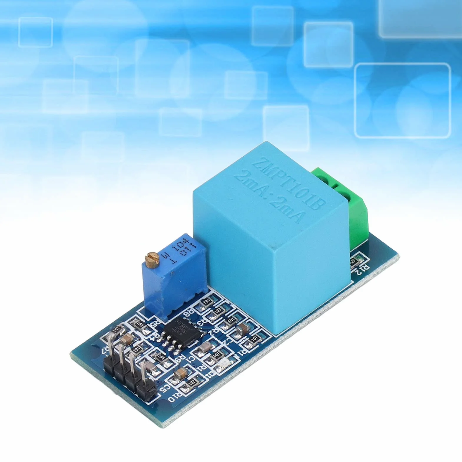 Módulo De Transformador De Voltaje Placa De Sensor De Voltaje De Salida De CA Monofásica Activa ZMPT101B