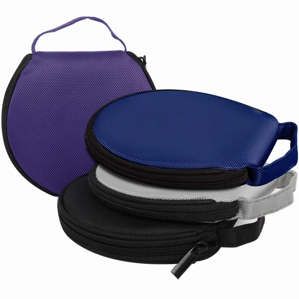 Uposao Funda Portátil para Reproductor de CD (20 Capacidades) - Organizador de CD/DVD para Coche - Oxford