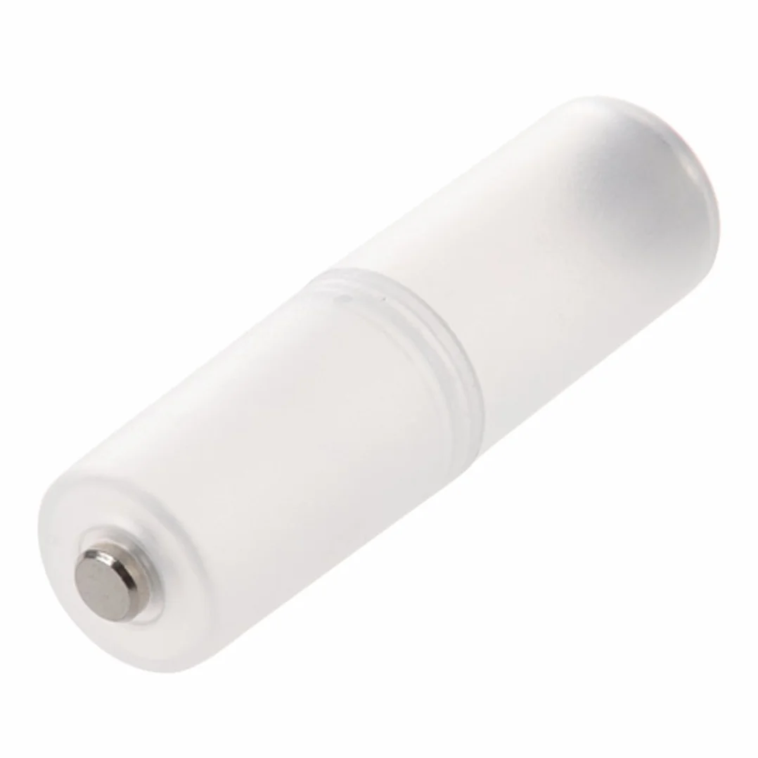 Junguluy 4 unidades AAA a AA batería convertidor adaptador cilíndrico caja titular