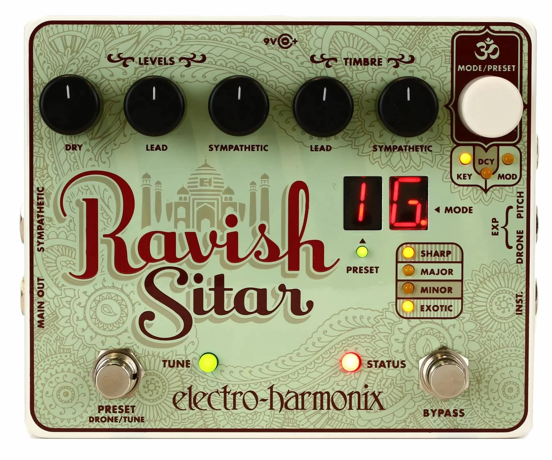 Electro Harmonix 665182 - Guitarra eléctrica con filtro Ravish Sitar