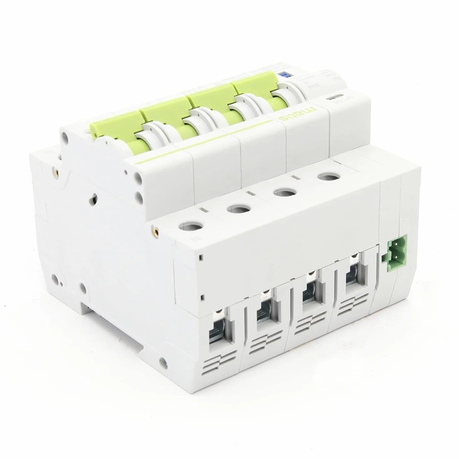 CABLEPELADO Protección combinada IGA + permanente con reconexión, Protector de sobretensiones rearmable avanzado con retardo a la desconexion y reconexión, apto para vehículo eléctrico, 6KA 4P 32 A