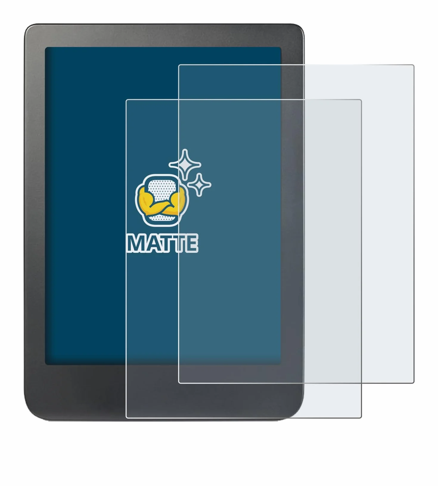 BROTECT Protector Pantalla Anti-Reflejos para Kobo Clara HD (6") - 2 Unidades Película Mate Anti-Huellas