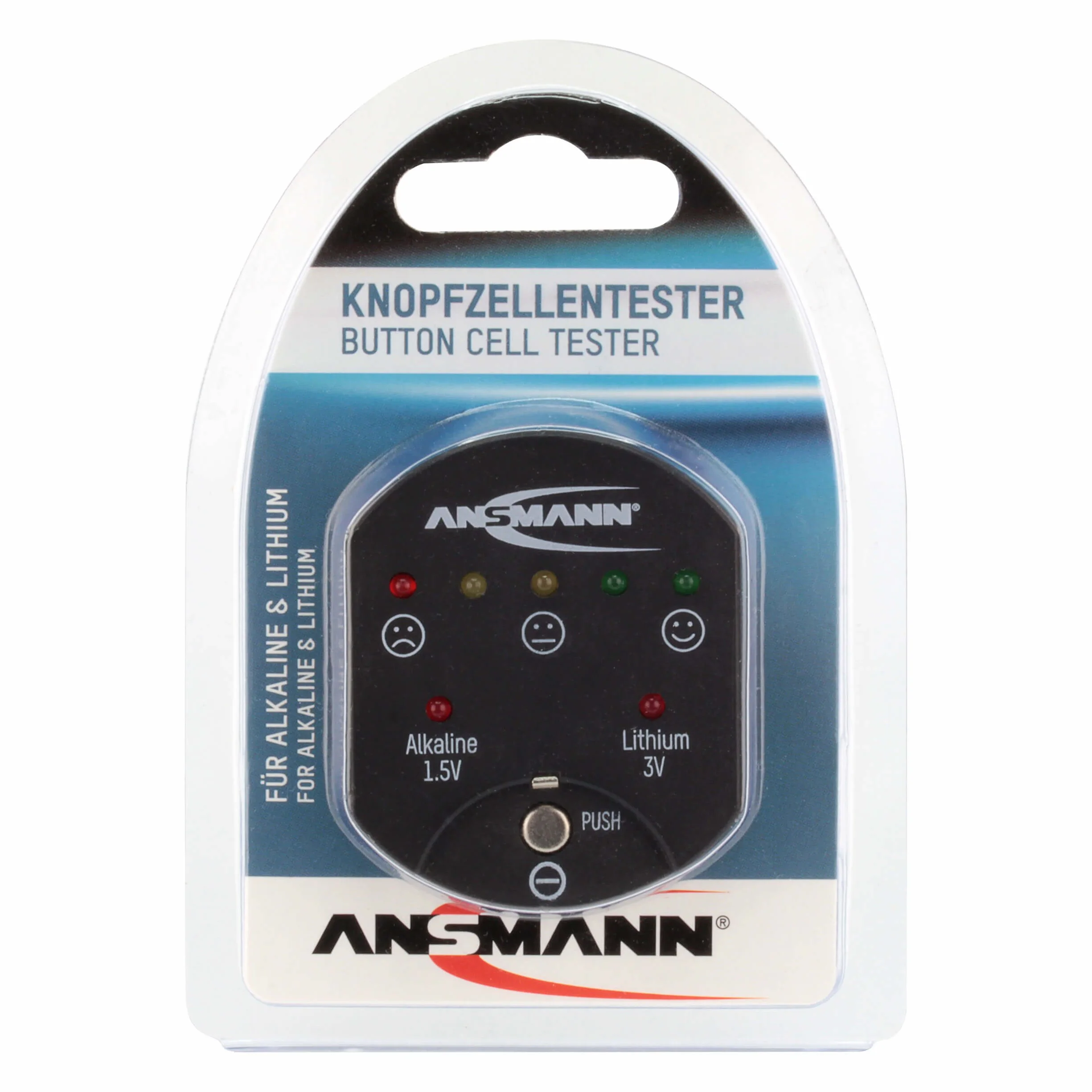 Ansmann 1900-0035 Negro - Medidor de energía y batería (CR1620, 55 mm, 45 mm, 13,5 mm, 17 g)