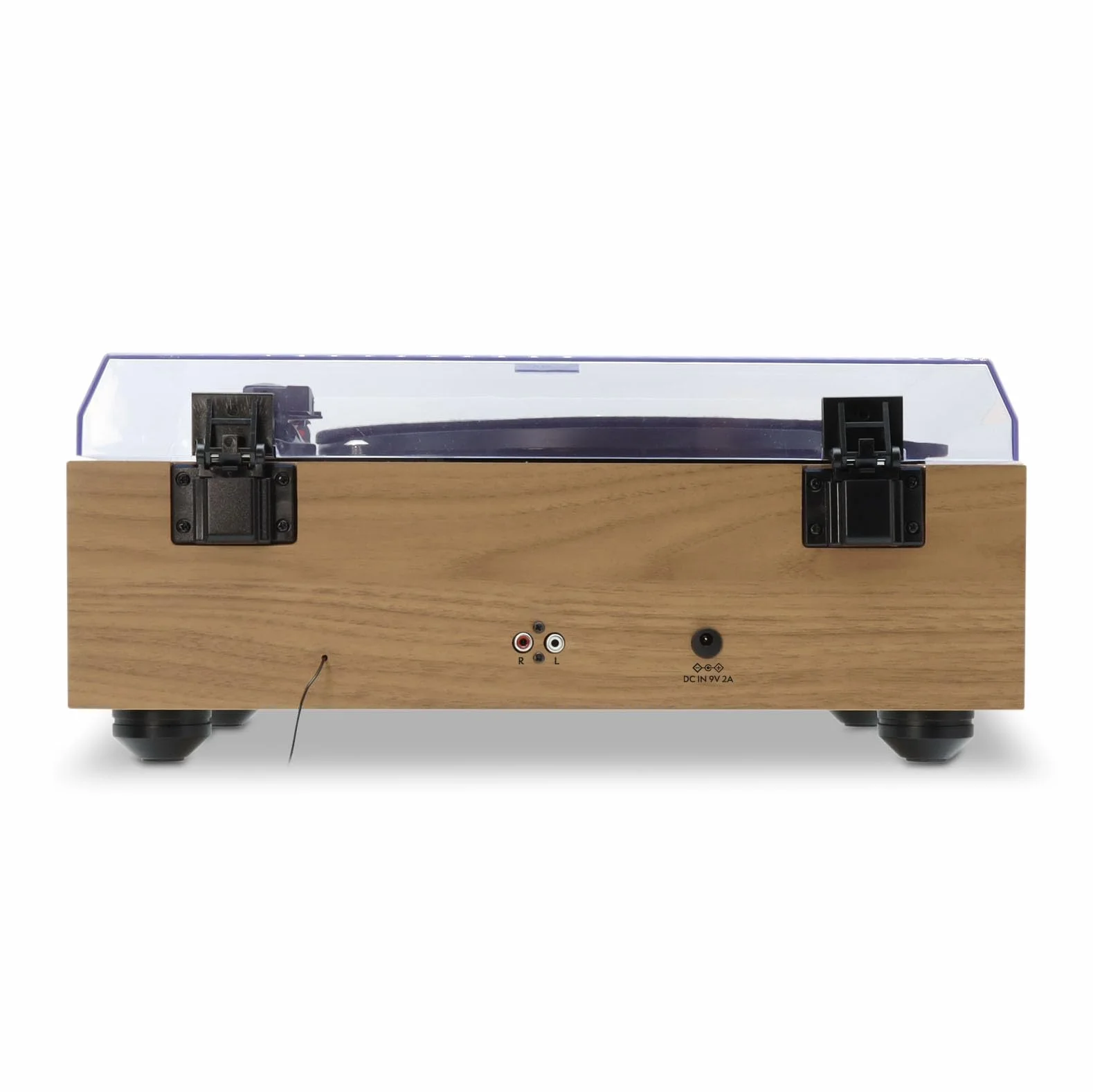 Mooov Microcadena HiFi Estéreo 50W con Tocadiscos, Reproductor CD, Bluetooth, Radio FM, USB, AUX-IN, RCA, Mando a Distancia