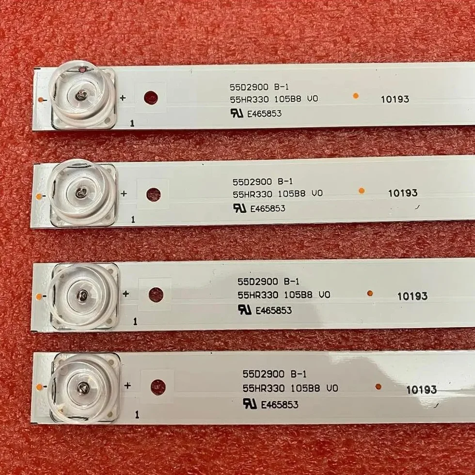 Tira de retroiluminación LED (8) Compatible Fit For Thomson 55UC6306, 55UC6316, 55UC6426, 55UC6326, 55UC6406 y 55D2900