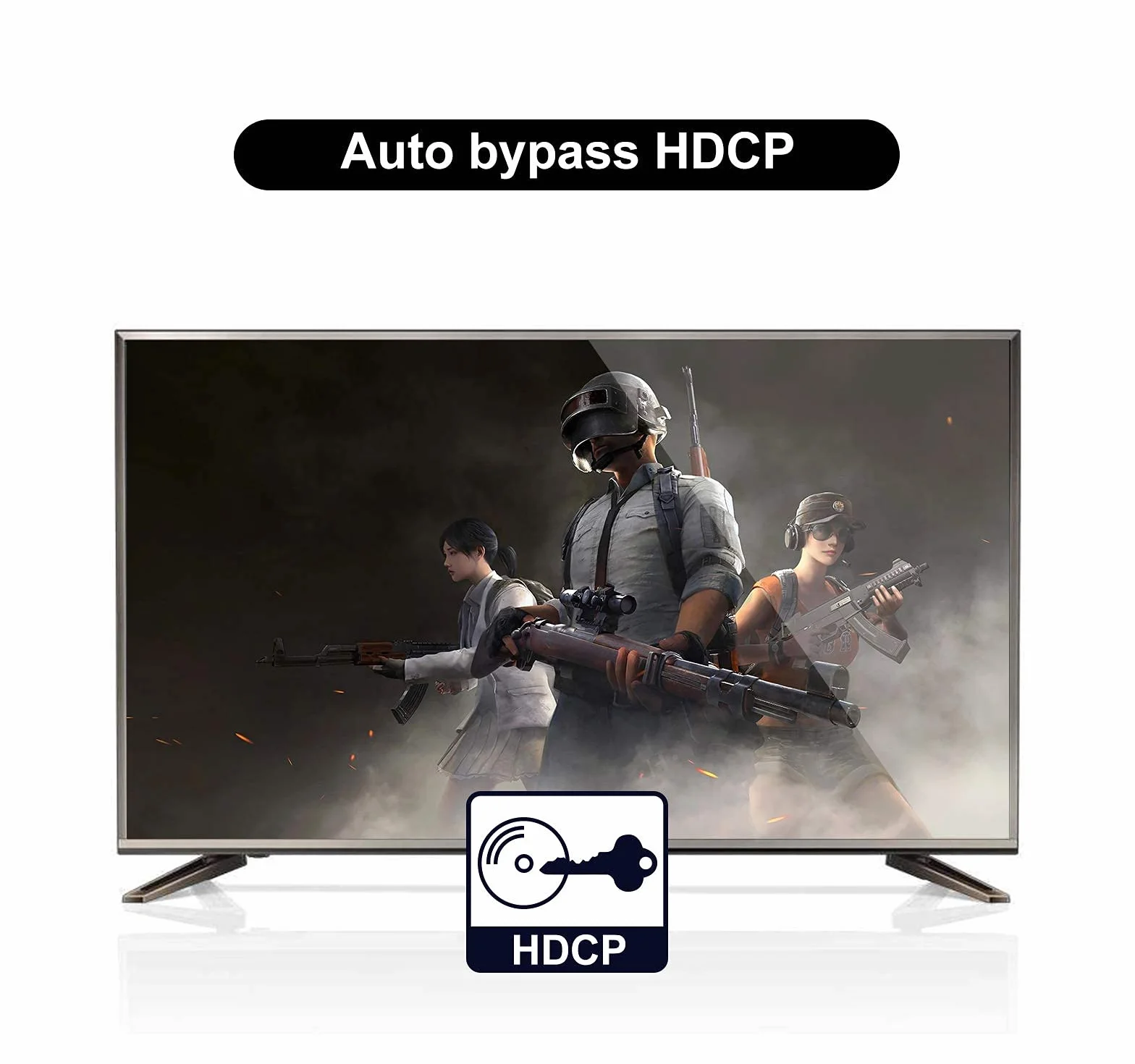 Divisor HDMI 1 en 4 Salidas 1x4 Puertos 4Kx2K @30Hz 3D Full HD 1080P, MT-ViKI SP104 Distribuidor para PS4 PS3 Fire Stick TV HDTV DVD Monitor de computadora