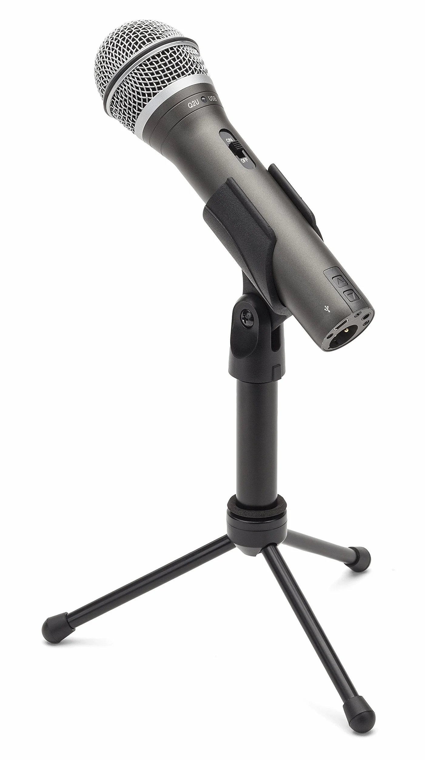 Samson Q2U Micro Dynamique - Paquete de grabación y podcasting de micrófono USB