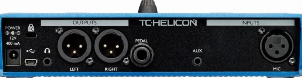 TC Helicon Voicelive - Pedal de efectos y armon?a vocal
