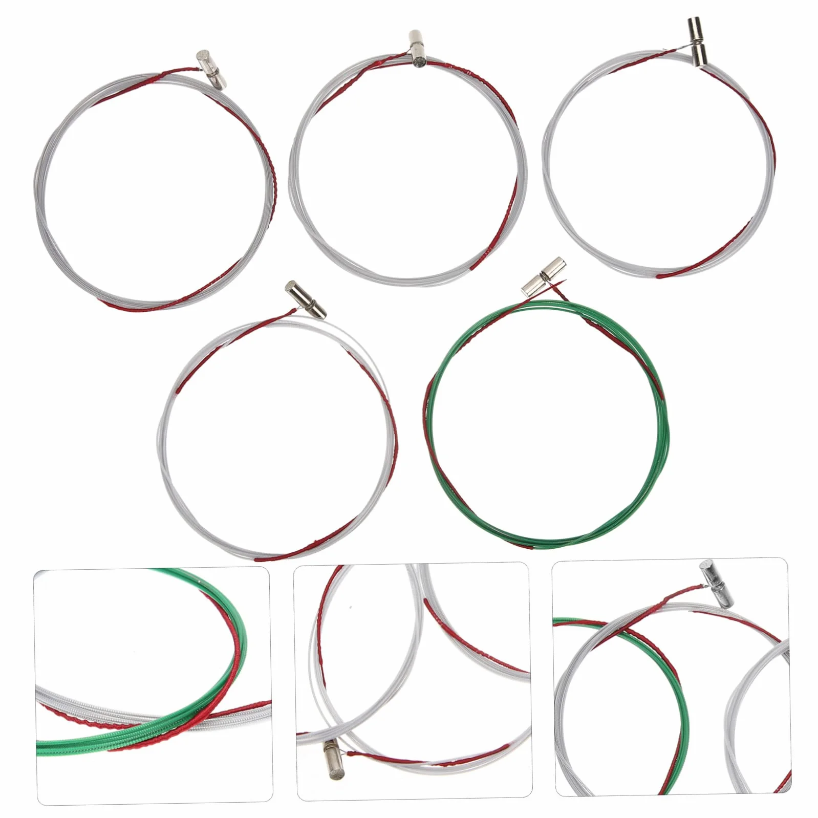 Levemolo 10 Piezas de Cuerdas de Metal B para Guzheng Chino, Cuerdas Acústicas Multifuncionales Tonos Extraordinarios y Sonidos Hermosos, Ideales para Reemplazo