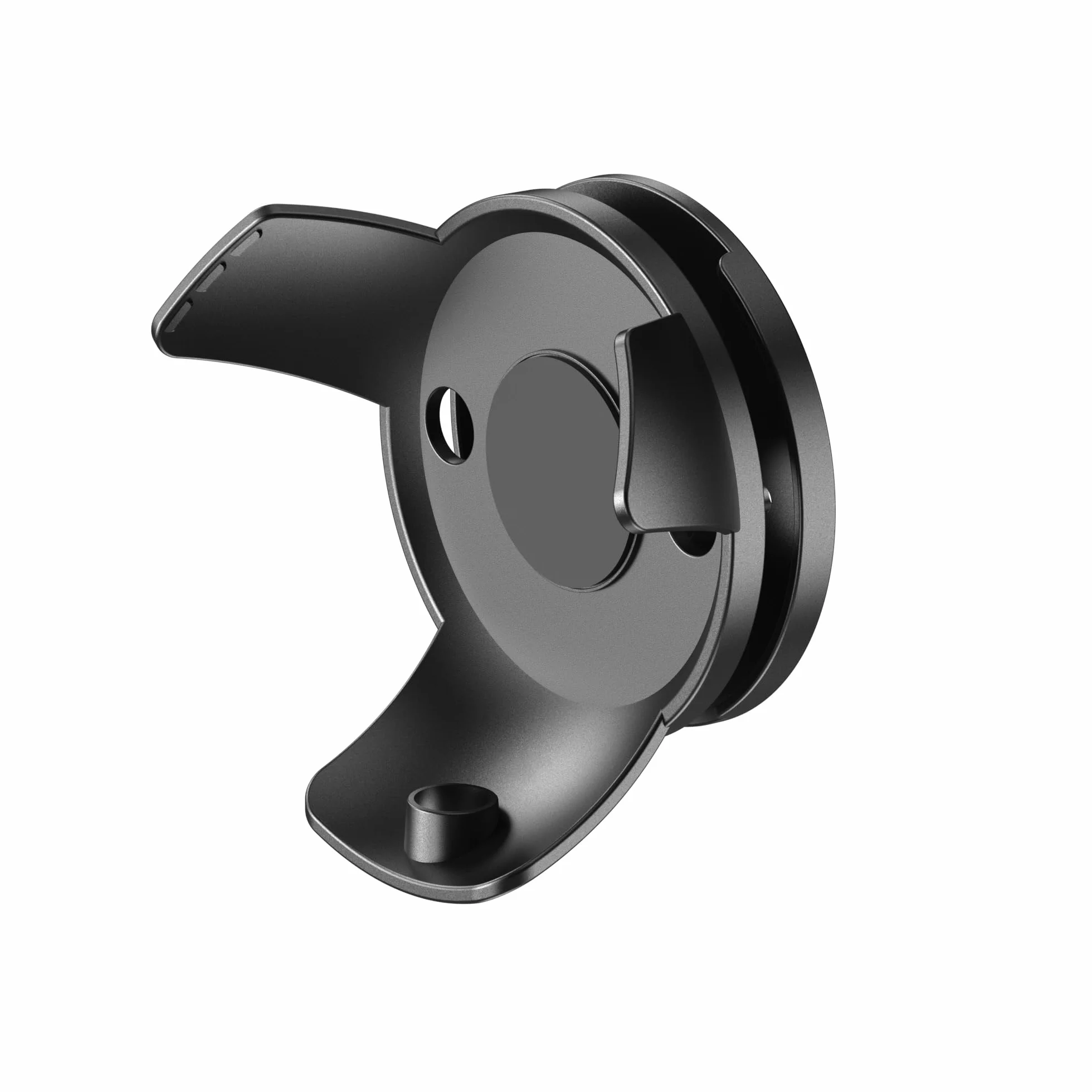 PlusAcc Soporte para pared de Dot 5ª generación, gestión de cables integrada, para cocina, salón, dormitorio (negro)